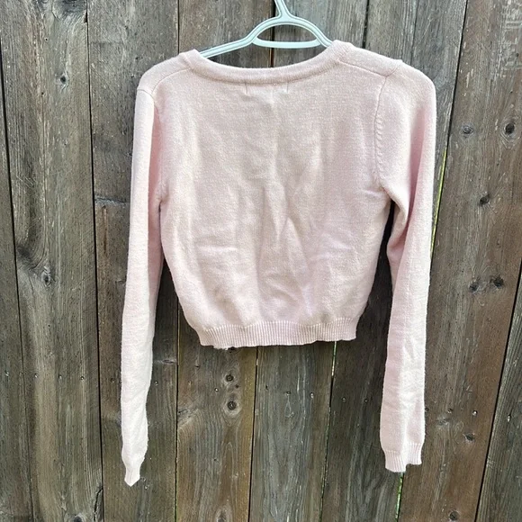 Forever 21 Women viscose blended Sweater Crop Top size small - Picture 7 of 7
